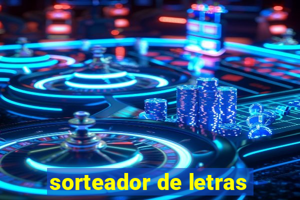 sorteador de letras